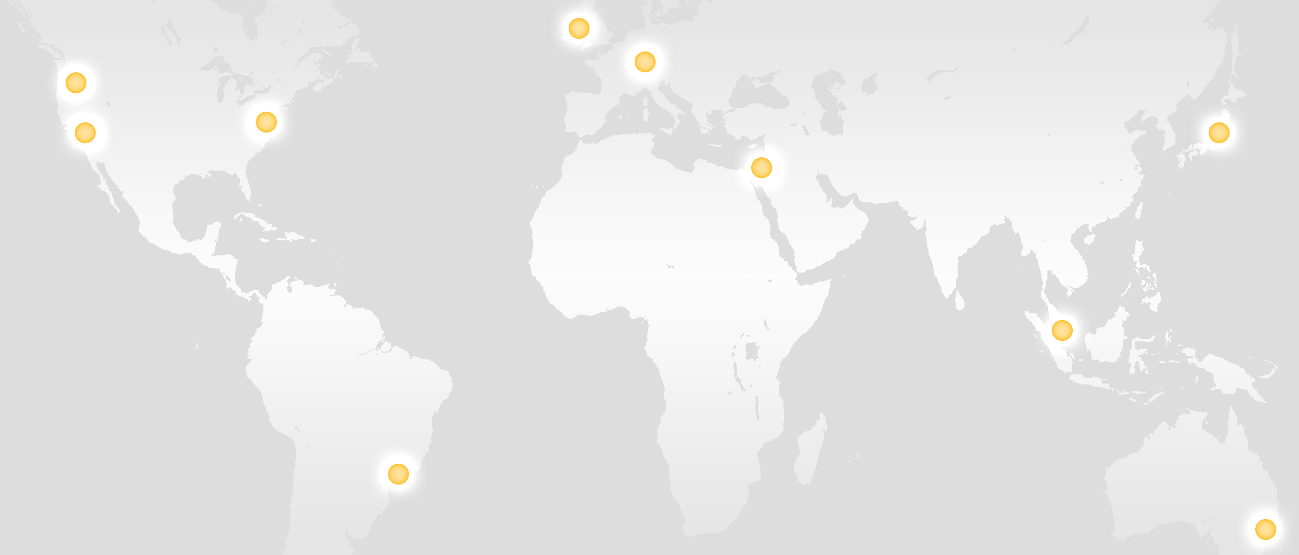 FastCloud Servers Map